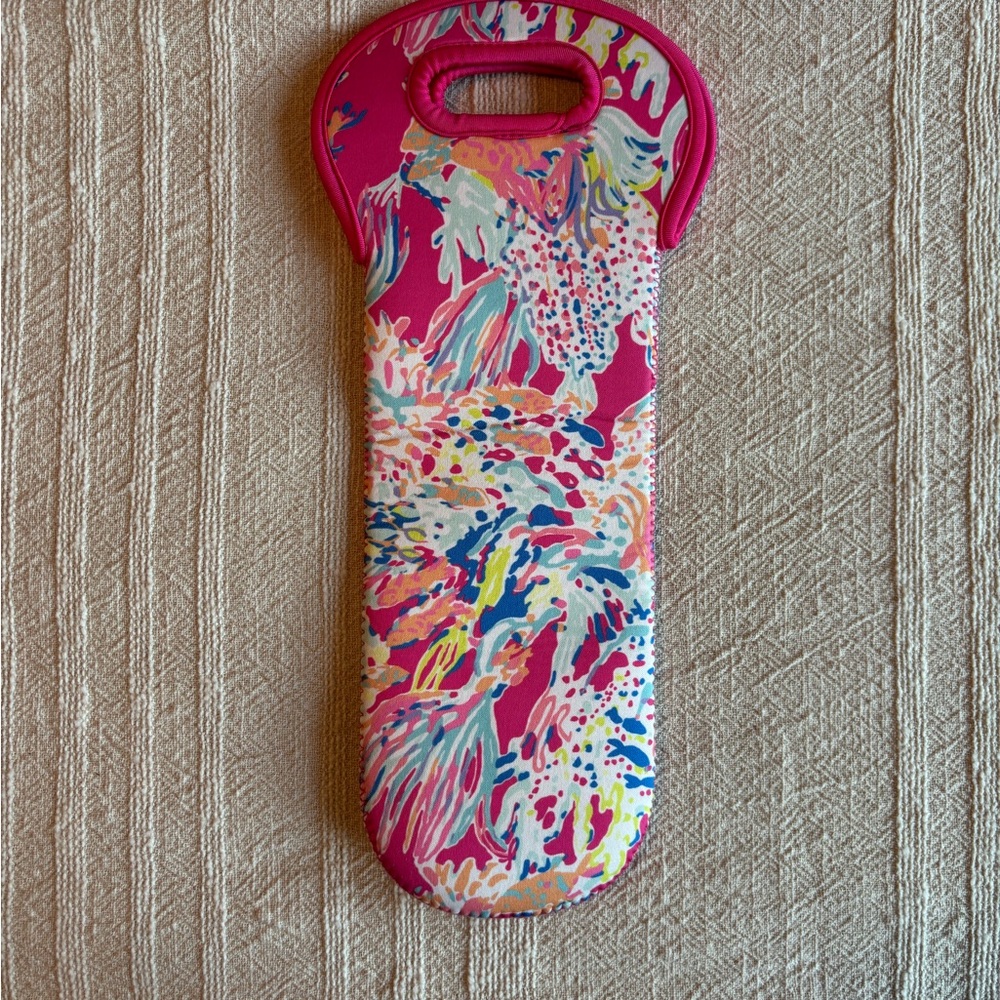 Lily Pulitzer Wine Bottle Carrier